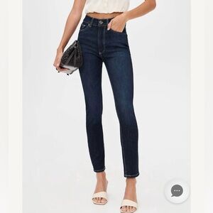 DL1961 Farrow Skinny Ankle Jeans in Crescent Harbor